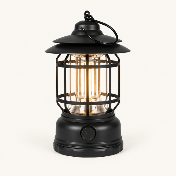 Retro Glow Vintage LED Lantern | Dimmable
