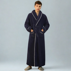 Sherpa Comfort Bathrobe — size and scale reference