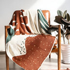 Abstract Style Knitted Throw — main product photo