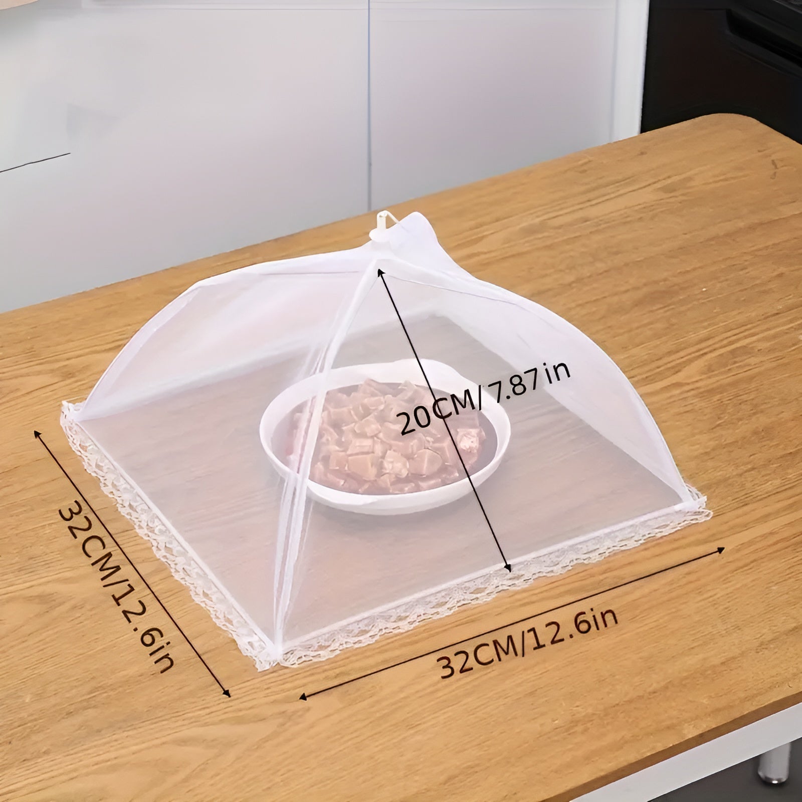 Mesh Pop-Up Food Protector — alternate angle view