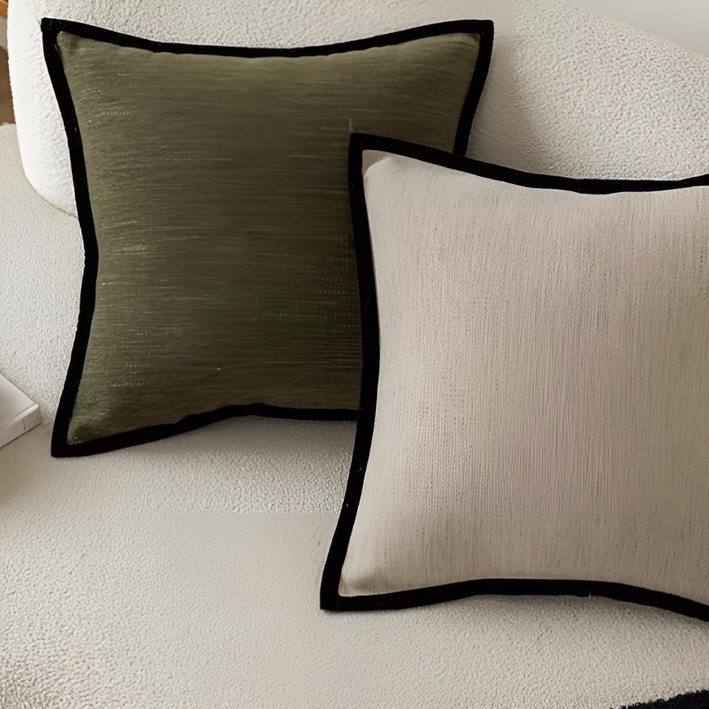 French Vintage-Inspired Cushion Covers — product detail view