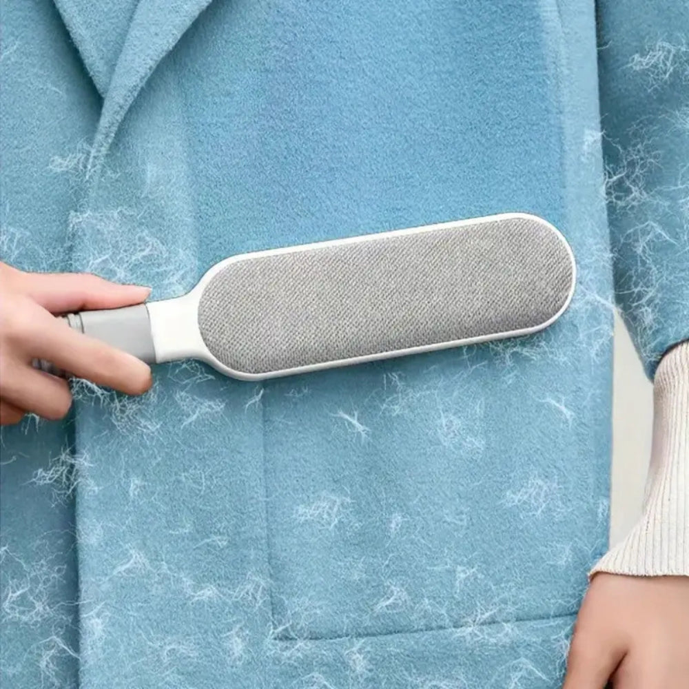 Pawfect Double-Sided Lint Remover — product in use