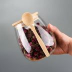Nature's Pantry Glass Jar — product close-up