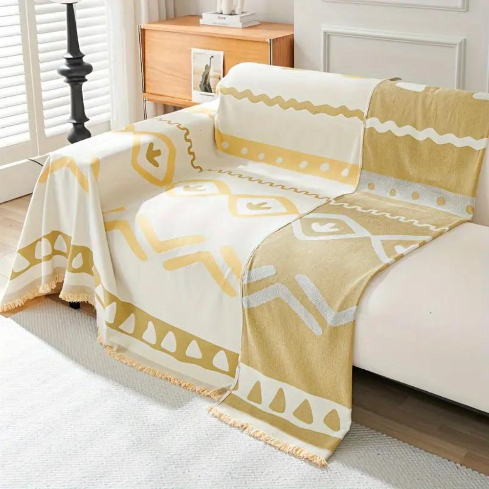 Bohemian Reversible Sofa Cover — size and scale reference