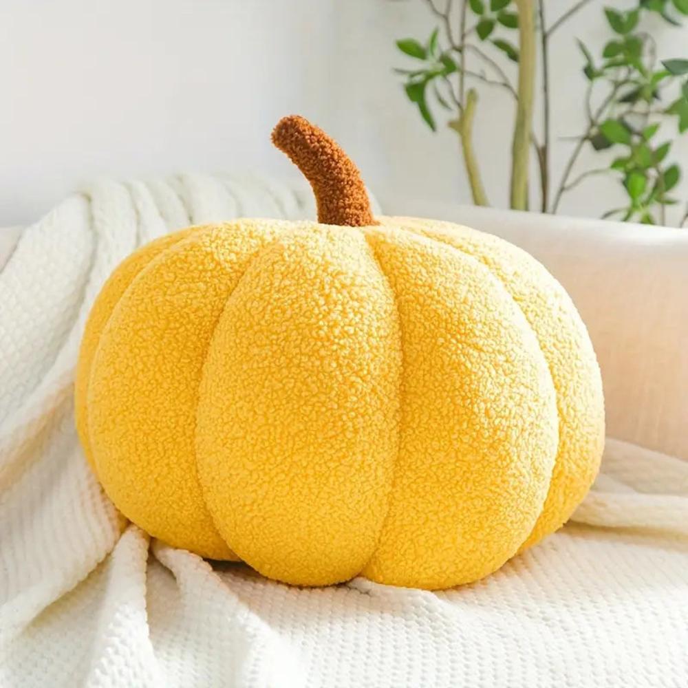 Pumpkin Patch Plush Cushions — lifestyle shot