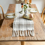 Tassel Whisper Table Runner — size and scale reference