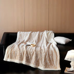Bark-Inspired Snuggle Blanket — product feature detail