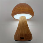 Wooden Mushroom Lamp — additional view