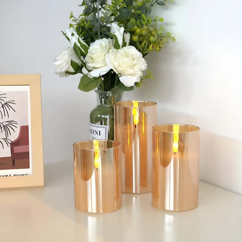 Ethereal 3D Flameless Candle | 3pcs Set — product close-up