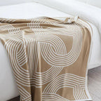 Snuggle Maze Knit Blanket — additional view