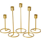 Golden Romantic Candle Holders — lifestyle shot