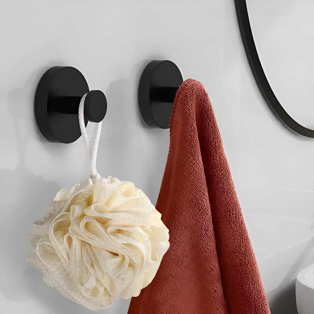 Grip Lock Shower Hooks — product in use