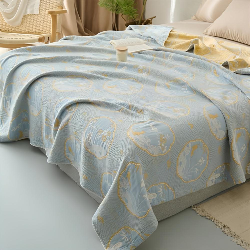 Reversible Coastal Dreams Blanket — product detail view