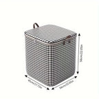 Houndstooth Collapsible Storage Box — product feature detail