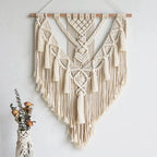 Fringed Geometric Wall Hanging Macrame — additional view