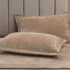 Fleece Comfort Pillow Covers — alternate angle view