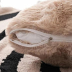 Rabbit Faux Fur Cushion Cover — product close-up