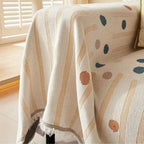 Breezy Bubbles Sofa Cover — product in use