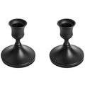 Shimmering Vintage Candle Holder | 2pc Set — alternate angle view