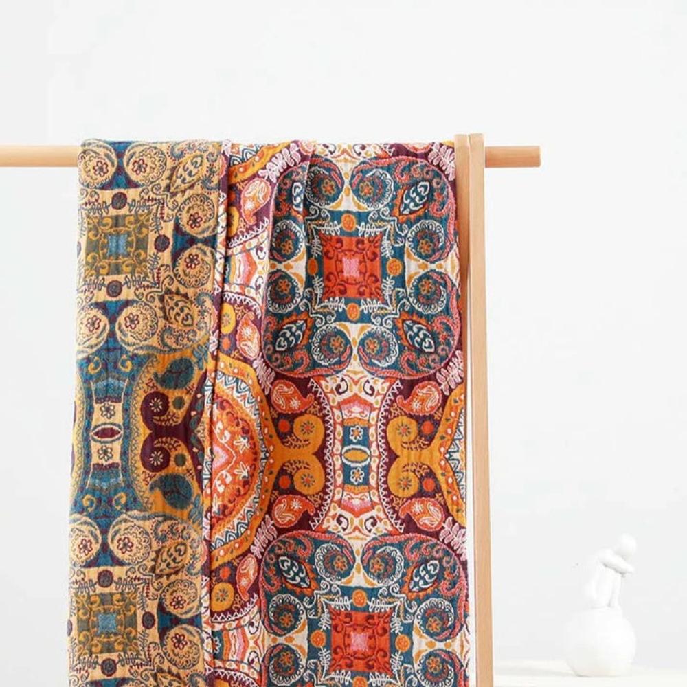 Eclectic Vintage Towel — size and scale reference