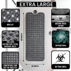Max Grip Bathtub Mat | Non-Slip & Easy to Clean — material texture close-up