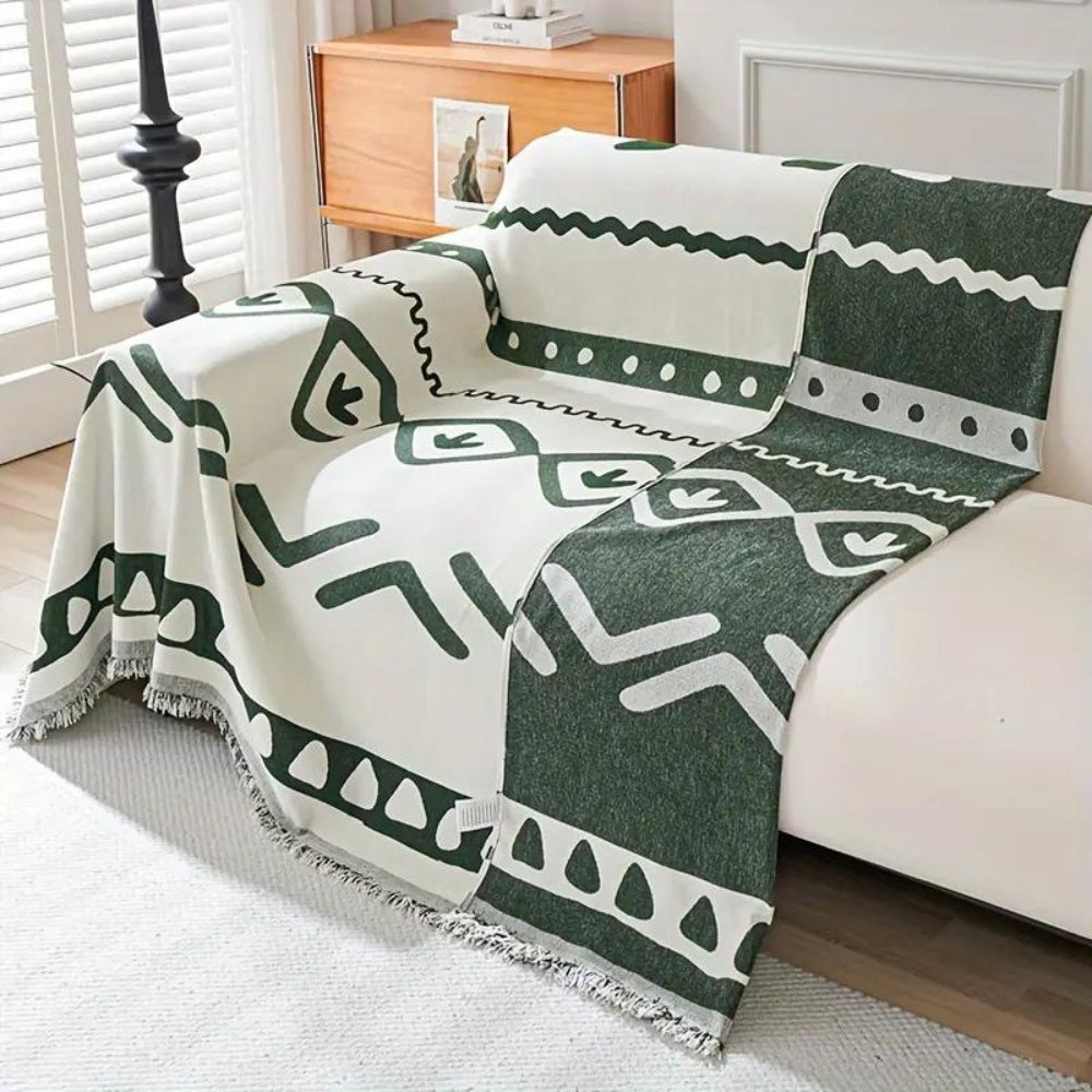 Bohemian Reversible Sofa Cover — product detail view
