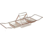Adjustable Stainless Steel Bathtub Caddy Tray — product feature detail
