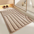 Cloud Luxe Flocked Bath Mat — alternate angle view