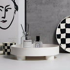 Round Checkerboard Storage Tray — product feature detail