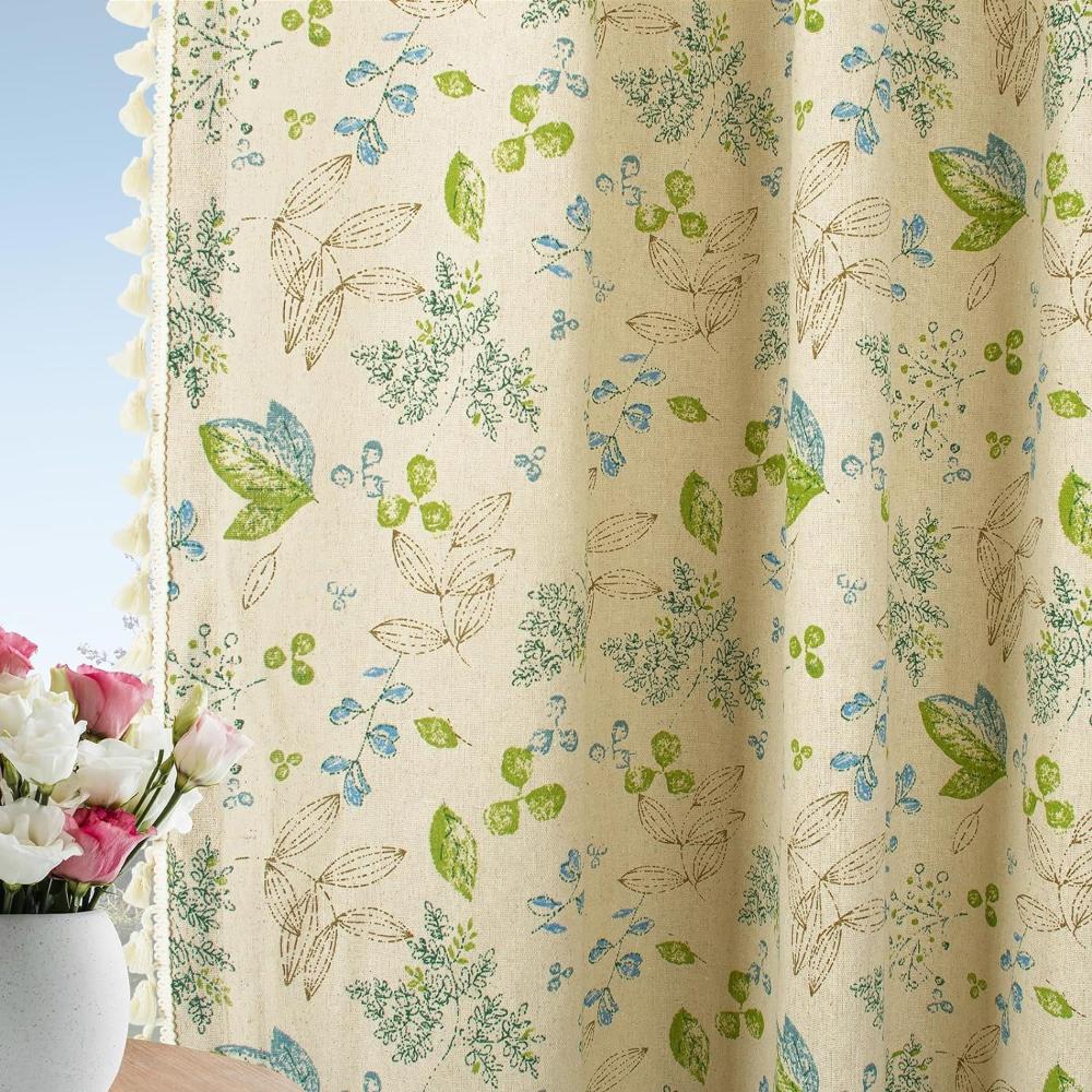 Wildflower Veil Curtains — material texture close-up