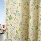 Wildflower Veil Curtains — material texture close-up