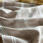 Tassel Whisper Table Runner — material texture close-up
