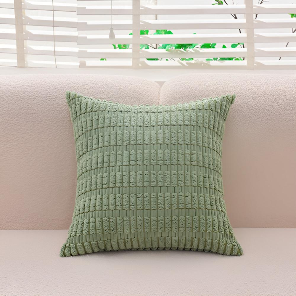 Plush Ridge Cushion Covers — size and scale reference