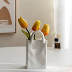 Tote-Style Ceramic Vase — additional view