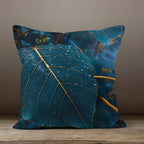 Emerald Leaf Cushion Cover — lifestyle shot