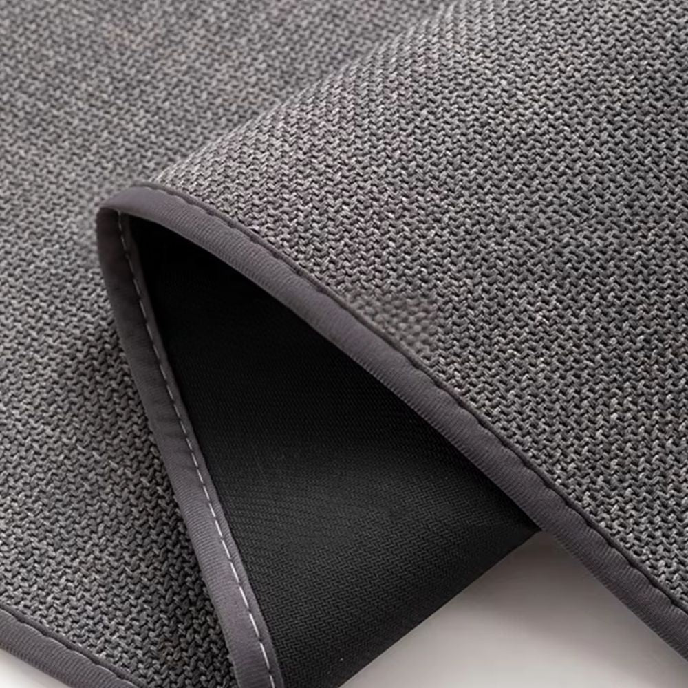 Braided Comfort Non-Slip Bath Mat — product in use