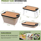 Collapsible Camping Box — product feature detail