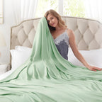 Summer Breeze Cooling Blanket — product detail view