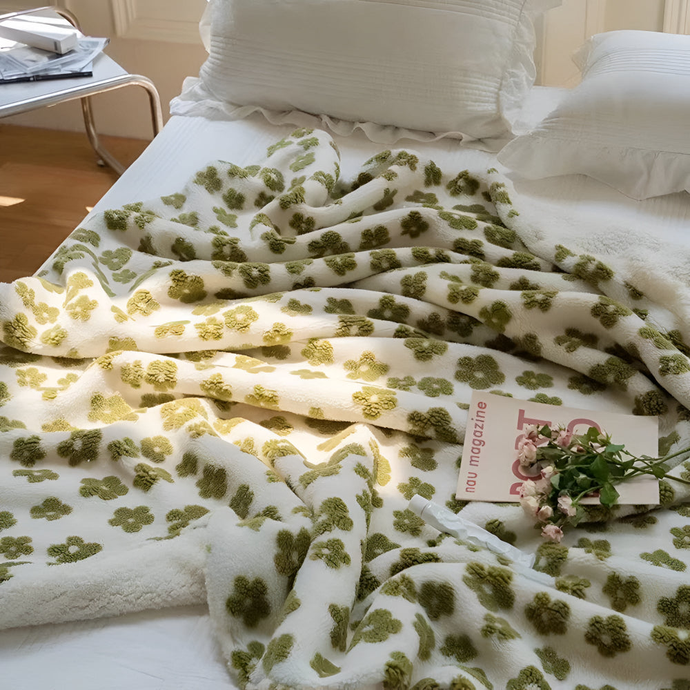 Nature's Wildflower Bliss Blanket — product detail view