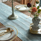 Tassel Whisper Table Runner — product in use