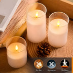 Ethereal 3D Flameless Candle | 3pcs Set — additional view