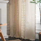 Boho Linen Curtain — main product photo