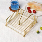 Sleek Iron Napkin Holder — product detail view
