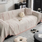 Almond Crest Sofa Cover — size and scale reference