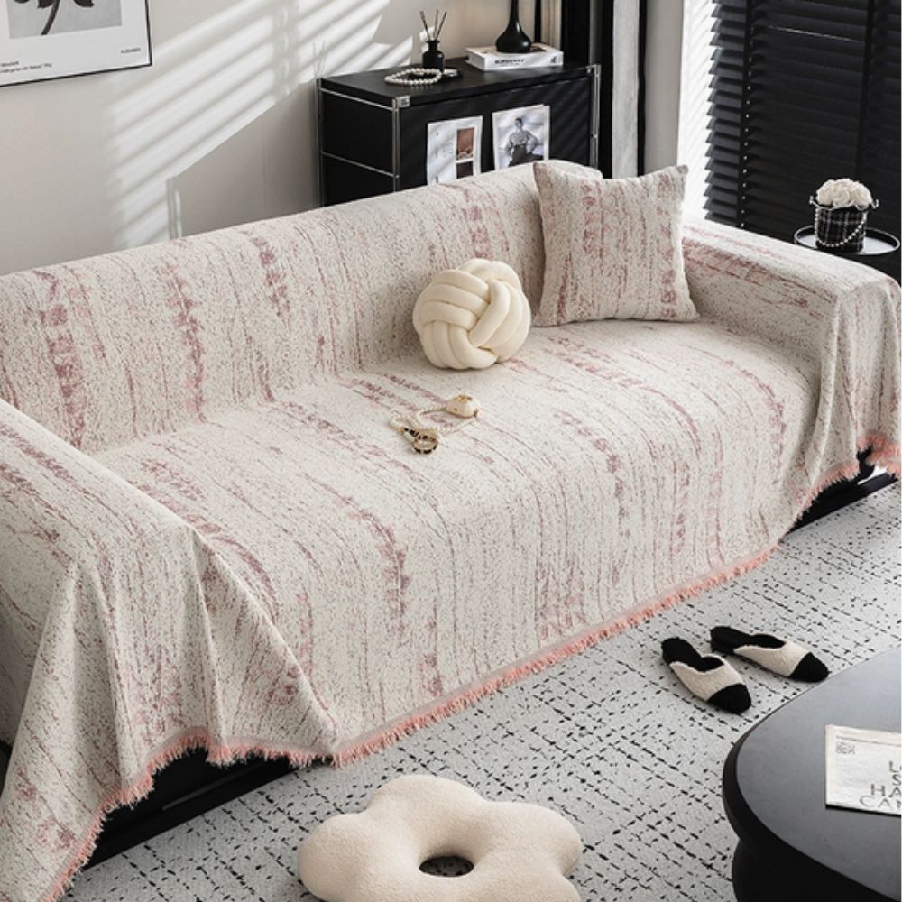 Almond Crest Sofa Cover — size and scale reference