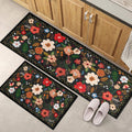 Meadow Boho Floral Kitchen Mat Set — additional view
