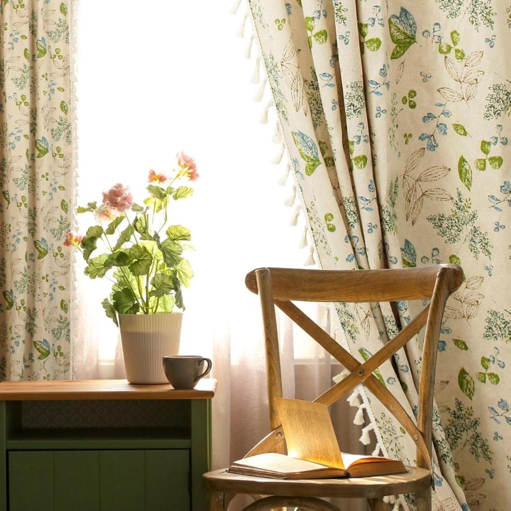 Wildflower Veil Curtains — product detail view
