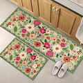 Meadow Boho Floral Kitchen Mat Set — product feature detail