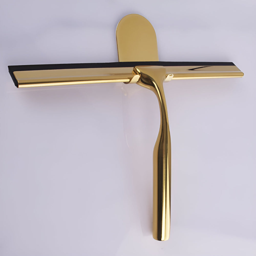 Golden Stainless Steel Multi-Purpose Squeegee — alternate angle view