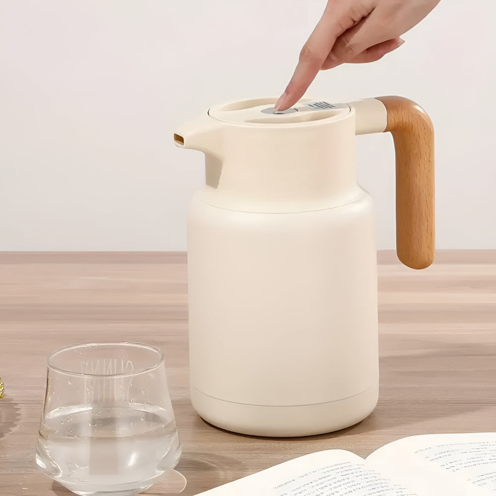 Classic Wooden Handle Thermal Carafe — additional view